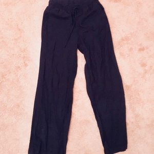Forever 21 flowy navy blue pants